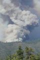 Fire Activity on South Flank Rim Fire