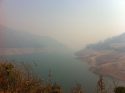 New Melones looking North at Rim Fire Smoke