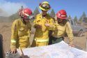 Calfire Dozer Crew & Map Rim Fire 08-30-13