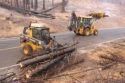Clearing Road Debris