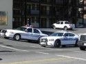 Sonora Police Vehicles on Washington Street