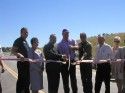 A ribbon cutting ceremony for the Angels Camp Bypass