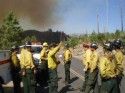 Firefighters Near Foresta