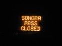 Sonora Pass CLOSED