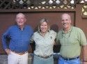 Dick Pland, Susan Skalski and Mike Albrecht