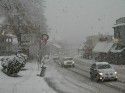 Snow hits downtown Sonora