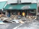 Fire damages the Bombay Restaurant