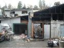 Bombay Restaurant Fire - Back View