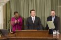 Governor Arnold Schwarzenegger delivers the State of the State Address