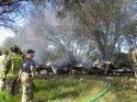 Jamestown structure fire
