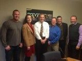 Evan Royce, Carlyn Drivdahl, Darrell Slocum, Ron Kopf, Larry Cope and Craig Pedro