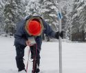 DWR's Frank Gehrke conducts Feb. snowpack survey