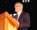 John Mills speaks at water forum in Sonora