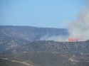 Hunters Fire picture taken from south east corner of the Lake Don Pedro subdivision in Mariposa County near Barrett Cove