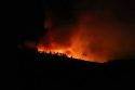 Picture taken from view of fire from Lake Don Pedro subdivision on Merced Falls Road