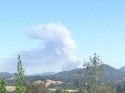 Smoke From Hunters Fire - Visible From Sonora