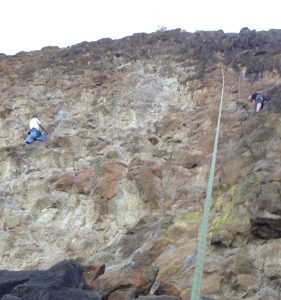 Rock Climbing at Table Mountain