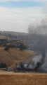 Fire South of Lake Don Pedro