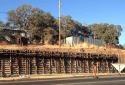 Mono Way Retaining Wall Construction