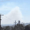Fire Along Jacksonville Road - Visible From Sonora
