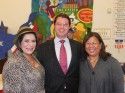 Paulina Miranda, Chris Parker and Betty Yee