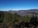 Dog Rock Fire picture taken10-09-14 from the Wawona Road looking toward the fire area