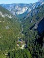 Merced River Canyon into Yosemite