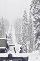 Dodge Ridge Ski Area Chair 7 lift
