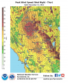 NWS Projected Wind Speeds