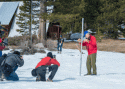 Frank Gehrke Measures Snow