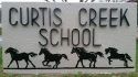 Curtis Creek Elementary School entrance sign