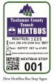 Nextbus App signage