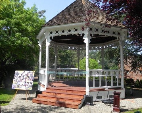 Gazebo at Rocca Park in Jamestown