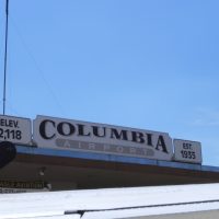 Columbia Airport Sign