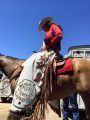 Paige Ryan wearing chaps stolen in San Francisco