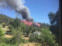 Cal Fire Retardant Drop in Soulsbyville