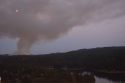Big Creek Moon Smoke over Pine Mountain Lake