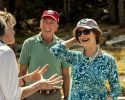 Laura Bush was the honored guest at the 100th anniversary of the original dedication of Tioga Road