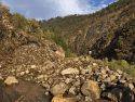 Mud And Rock Slide In Yosemite