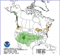 NOAA Latest Precipitation Outlook, July, 2015
