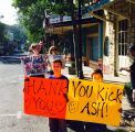 Angels Camp, Butte Fire Crowd Thanks Firefighters and Other Emergency Responders