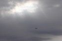 Butte Fire, Heavenly Light On Firefighting Plane