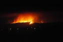 Butte fire looking towards Mountain Ranch & San Andreas from Pool Station Road