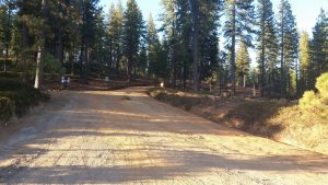 Butte Fire dozer work on Fullen Road
