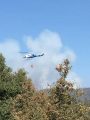 Oak Fire in Cedar Ridge Air Attack Response