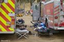Firefighters receive needed rest at Butte Fire Base Camp in Angels Camp