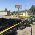 Fire at Wright's Tire