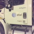 AT&T work truck