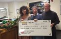 Project Coordinator Maryann Curmi, Interfaith Director Cathie Peacock and Clarke Broadcasting GM Larry England