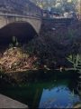 Possible neon hazardous material in Woods Creek